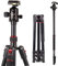 POLAM-FOTO 168.2cm Treppiedi Fotocamera, treppiede monopiede da viaggio con testa a sfera con borsa per il trasporto per Canon Nikon/DSLR/SLR Camera