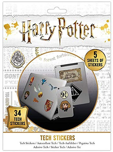 HARRY POTTER Set 34 Aufkleber, TS7407, Mehrfarbig