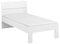 Rauch Möbel Flexx Bett Futonbett in Weiß Liegefläche 90 x 200 cm Gesamtmaße Bett BxHxT 95 x 90 x 209 cm