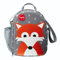 3 Sprouts - Lunchtasche Kinder - Lunch Bag for Kids mit Isolierung - Kühlfach für Brotdose - Lunchbox Tasche Kindergarten - Kühltasche für Schule und Ausflüge - Bunter Kinder Lunchbag - Fuchs