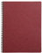 Clairefontaine 782562C - Collegeblock / Heft Age Bag mit Doppelspirale, DIN A4+, 24x32cm, 80 Blatt abtrennbar, perforiert, 4-fach gelocht, liniert, Rot, 1 Stück