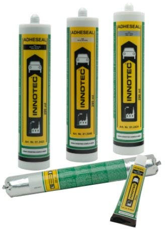 Innotec Streichbare Klebedichtmasse | Adheseal - Grau (7042) 290ml