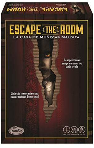 ThinkFun Escape The Room - Das Maldid-Puppenhaus Brettspiel 1-4 Spieler, Empfohlenes Alter 13+ (76420)