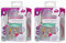 NIP Trinklernbecher Doppelpack Trinklernflasche 150ml, ACTIFLEX-System Anti-Kolik Ventil, 6+ Monate GIRLS, BPA frei, 2er Pack, made in Germany
