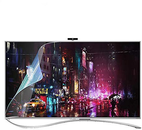 KELUNIS TV LCD Displayschutzfolie, Blaulichtfilter/Blendschutz Displayschutzfolie/Matte Schutzfolie, Augenermüdung Lindern, Antireflexionsrate Bis Zu 90%,50 (1095 * 616)