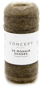 Concept Katia 20g SuperKid Mohair - Farbe: 9 - rehbraun - einem Premium-Garn in 50 fantastischen Farben