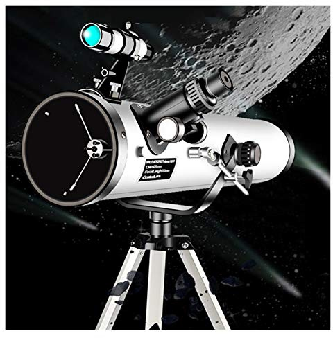 YXCKG Teleskop 114 Mm Kaliber Astronomisches Refraktor-Teleskop, 700 Mm Brennweite, Tragbares Reiseteleskop Perfekt Für Kinder Kinder Jugendliche, 3 Okulare (Size : Package4)