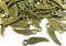 beadsvision 100 FLÜGEL Anhänger Engelsflügel 17x5mm Schutzengel Glücksbringer Metall Engel basteln (bronze #S548)