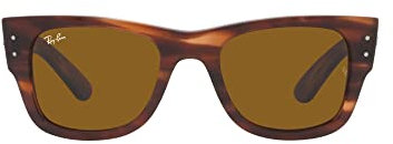 Ray-Ban RB 0840S Striped Havana/Brown 51/21/145 Unisex Sonnenbrille