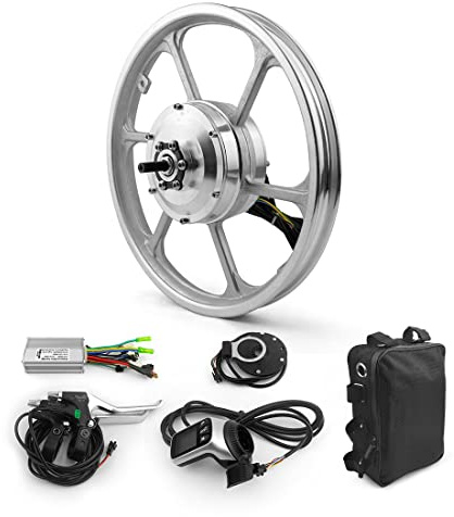 40,6 cm (16 Zoll) 350 W elektrisches, bürstenloses Getriebemotorrad, Vorderradnabenantrieb mit Daumen-Drosselklappenanzeige für E-Bike, kleines Roller-Fahrrad (48V350W)