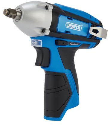 Draper 70276 12V Impact Wrench, 3/8 Sq. Dr. (Sold Bare)