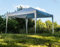 ONDIS24 Faltpavillon Faltzelt 3x3m Pavillon Partyzelt cremeweiß inkl. Tragetasche & Heringe (Quadratisch)