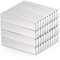Rechteckig Magnete Stark, Neodym Magnet 20mm x 4mm x 2mm, 40Pcs Kleine Magnete für Magnettafel, Magneten Starker Halt, Extra Starke Magneten Set für Whiteboard, Pinnwand, Magnete zum Basteln【40 Stück】