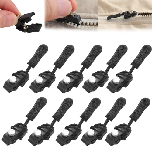 reisverschluss-zipper ersatz,Zipper Replacement,10pcs Zipper Repair Kit,reisverschluss-reparaturset,reisverschluss-zipper, Reisverschluss-fix-kit,reißverschluss Reparieren,reißverschluss Reparaturset