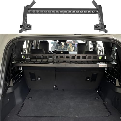 Autophoton Kofferraumregal Frachtorganisatoren Rack Modulares Aufbewahrungspanel für Land Cruiser Prado 250 Series LC250 2024 2025 (Seitenrahmen mittleres Regal)