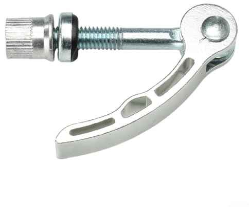 AugustknowU Fahrrad-Schnellspanner-Klemme, Klappsattel-Sattelstütze für Klapprad, Mountainbike, Nockenhebelschraube, bequem zu nehmen, Sitze und Sättel (m8 x 45 mm, schwarz)