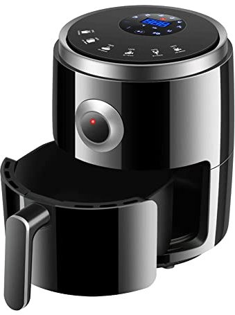 GYKOZY 3.2L Air Fryer 1200W Electric Air Fryer, Oil-Free Oven with LCD Digital Screen Indicator Light Non-Stick Pan, Cycle Uniform Heating