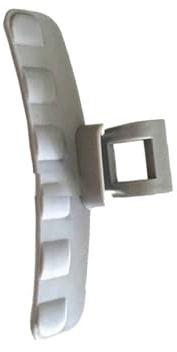 Maniglia grigia compatibile con le parti della lavatrice Samsung, maniglia della porta del cestello della lavatrice DC64-01524A WD8754CJZ