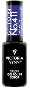 Victoria Vynn LUNAglass Soak Off UV/LED Gel Nail Polish – Translucent Glass Effect Manicure - 411 Dark Matter 8 ml