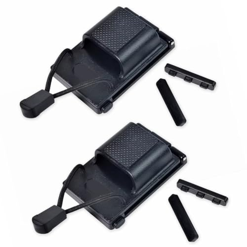 Akfldms 2PCS Radio Holder for Quick Release Belt Clip, Intercom Radio Holder,Waist Hanger Buckle Bracket