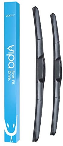 Vipa Car Parts Premium Wiper Blade Kit | Fits: LAND ROVER DISCOVERY SPORT SUV (Sep 2014 Onwards) | All-Weather Performance | Durable, Streak-Free Windshield Wipers | Easy Installation