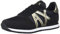 Armani Exchange Logo Rio Side, Scarpe da Ginnastica Donna, Black Lt Gold, 35.5 EU