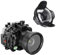 Fuga Di Mare Alloggi Sottomarini Per Sony A7 Iii A7R Iii +Wa005F Kit Porta Dome (+Porta Standard), Sony A7M3 A7R3 Compatibile Con Obiettivo 16-35 Mm F2,8 Gm / 28-70Mm F3.5-5.6