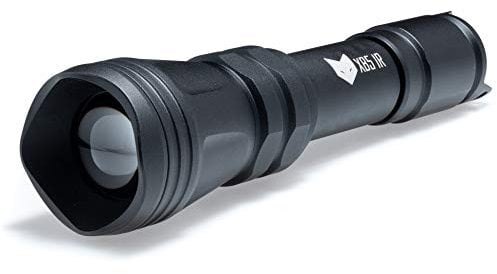 Nightfox Infrarot-Taschenlampe XB5, 850nm Wellenlänge, IR-Strahler Strahlt Unsichtbares Licht aus, nur zur Verwendung mit Nachtsichtgeräten, 5W LED, Schnellfokus, Dimmbar