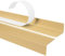 Quest Perfil autoadhesivo para bordes de escaleras 40x25mm ND – Protector antideslizante de PVC – Crema, 80cm