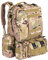 SHANNA Militär-Rucksack, 55 l, großes Volumen, multifunktional, taktischer Rucksack, Molle Armee, 3 Tage im Kampf, für Wandern, Camping, Bergsteigen, Angeln, Jagd, Trekking