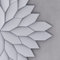 Mabel Design 3D Wandpaneel, Wandpaneelsystem, Set mit 70 Fliesen (Silber)