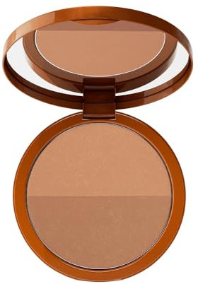 Germaine de Capuccini - Timexpert Sun - Dúo de Polvos Bronceadores SPF 15 - Maquillaje con protección solar - ilumina y realza la tonalidad de la piel - Simula un bronceado o rubor natural