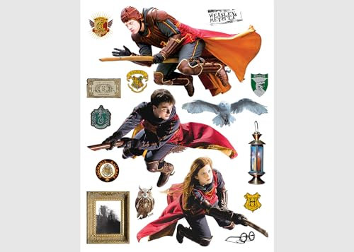 Harry Potter Kinderzimmer Wandstickers, Wandtattoo junge deko von AG Design | 65 x 85 cm | ADK 2340