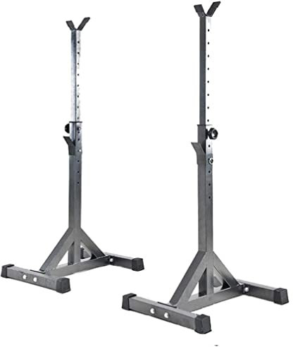 Heimfitness-Hantelbank, Squat-Rack-Bank mit verstellbarer Langhantel-Gymnastikbank, Heimfitness-Pressbank mit Hanteln für Gewichte