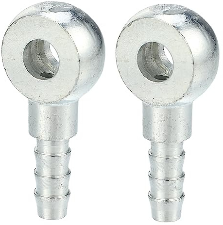 A ABSOPRO Banjo Fitting Adapter Kraftstoffleitung Für Motorrad Auto 2 STK