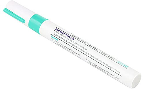 1 Stück Wasserdichter Professioneller Auto-Bleistift, Reifen-Lackstift, Markierungsstifte, Kfz-Reifenreiniger und Polituren, Anwendungen für die Meisten Pkw, LKWs, SUVs, für Gummi M (Grün)