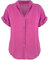 JOPHY & CO. 7147 Camisa Mujer Básica Cuello Pico Manga Kimono Viscosa Clásica Verano y Cómoda, Fucsia, M