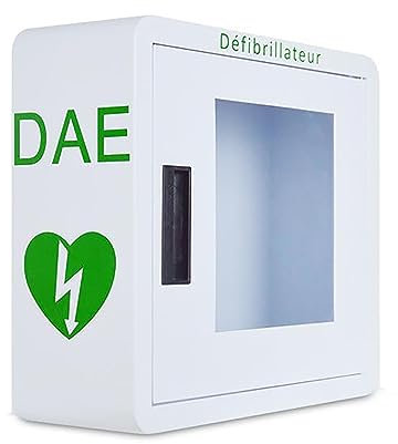 AED-Schrank, Erste-Hilfe-AED-Defibrillator-Aufbewahrungsschrank mit Alarmsystem, Erste-Hilfe-Set, Herz-Defibrillator-Aufbewahrungsschrank, AED-Alarmbox, passend für die meisten AED-Modelle, f