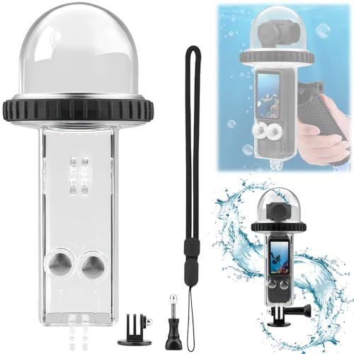 Honbobo Osmo Pocket 3 Custodia impermeabile compatibile con DJI Osmo Pocket 3 40M Waterproof Case Guscio per immersione Subacqueo Custodia protettiva Pocket 3 Accessori