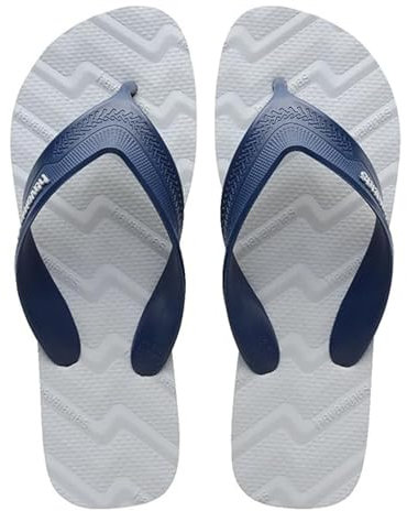 Havaianas - Track Waves, Comfortable, Safe, and Durable Flip-Flops, Wide and Rounded Straps, Anatomical Sole with Pattern, Men