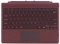 Zoof Type Cover for Microsoft Surface Pro 7 Plus/Pro 7 / Pro 6 / Pro 5 / Pro 4 / Pro 3, 12.3 inch, Ultra-Slim Wireless Tablet Keyboard with Multi Touchpad Bluetooch (Burgundy with Backlit)