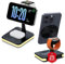 Spracht Flex Charge 4, 4-in-1 Wireless Charging Stand | 25W Fast Charger, Magnetic Connection -Works for Smartphone, Watch, Ear Buds, Qi-Enabled Devices | Nightlight, Magnetic Charging Stand (Black)