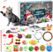 Neu Katzen Adventskalender 2024, 24 Katzenspielzeuge Adventskalender Katzen, Interaktives Kätzchenspielzeug Katzen Bälle, Katzen Weihnachtskalender, Adventskalender 2024 für Katzen