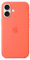 Apple iPhone 16 Silicone Case with MagSafe – Tangerine ​​​​​​​