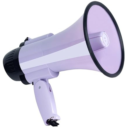 Colcolo Megafon-Lautsprecher, lautes Premium-Leichtgewicht mit, tragbar, 30 W, ideal für Straßenverkauf, Märkte, Veranstaltungen und Aktivitäten