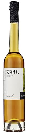 Wajos Sesam Öl 100ml – veganes Sesamöl geröstet | ideal für die asiatische Küche, Öl, Essig & Dressings