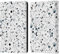 Head Case Designs Offizielle Ninola Astrologie Raum Weiß Muster 4 Leder-Wallet-Hülle Kompatibel mit Apple iPad Air 2 (2014)