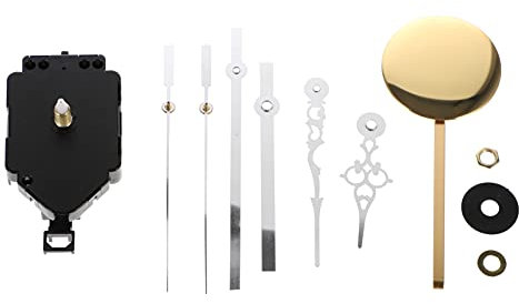 Angoily 1satz Präzisions-uhrwerk Für Pendeluhren Stille Quartz Langlebige Uhrenteile Für Wanduhr Reparaturen Und Bastelprojekte