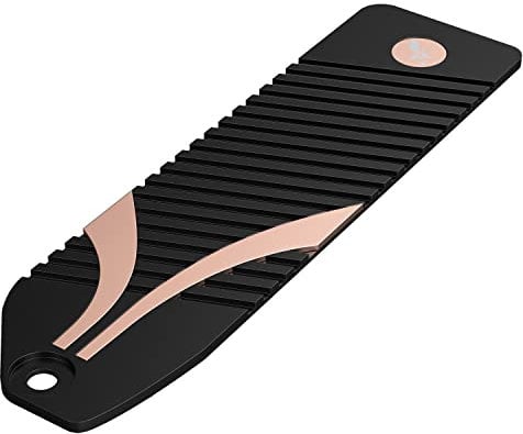 SABRENT PS5 M.2 Kühler, Aluminium SSD NVMe Kühlkörper, m.2 Heatsink mit Wärmeleitpad speziell Design für Playstation 5 Konsole (SB-PSHS)