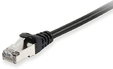 Equip Patchkabel Cat6 S/FTP 2xRJ45 0.50 m schwarz LSZH, 60 Stück